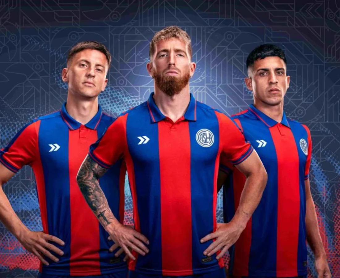 San Lorenzo cambia de marca y estrena camisetas 2025 con Atomik