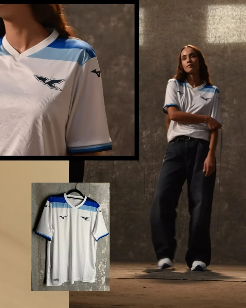 La SS Lazio y Mizuno celebran los 125 años del club con una camiseta conmemorativa