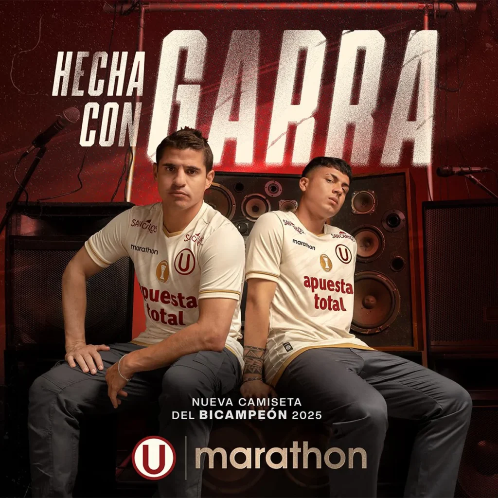 Universitario de Deportes presenta sus camisetas 2025 de la mano de Marathon