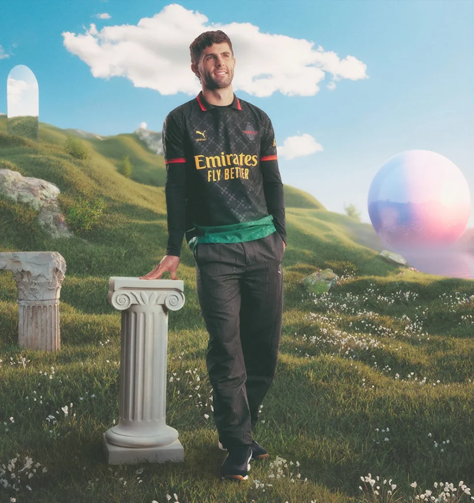 La cuarta camiseta del AC Milan x Off-White 2025 es una invitación a soñar