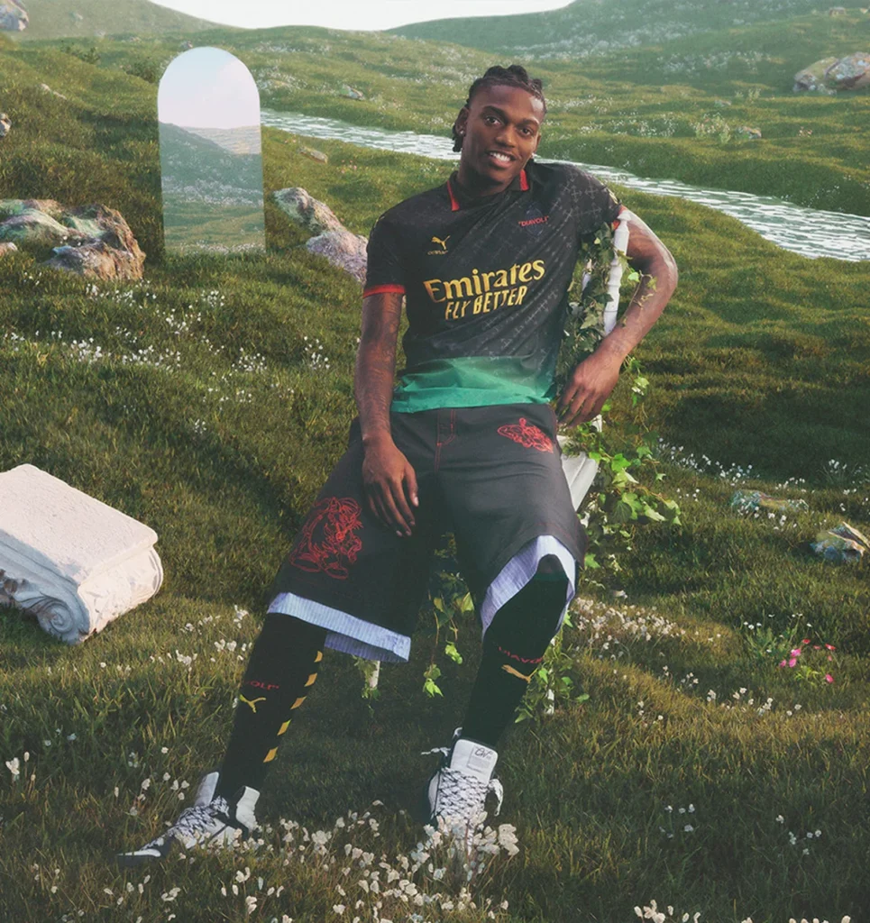 La cuarta camiseta del AC Milan x Off-White 2025 es una invitación a soñar