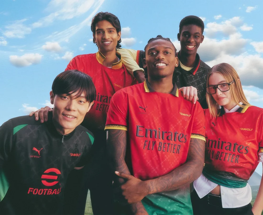 La cuarta camiseta del AC Milan x Off-White 2025 es una invitación a soñar