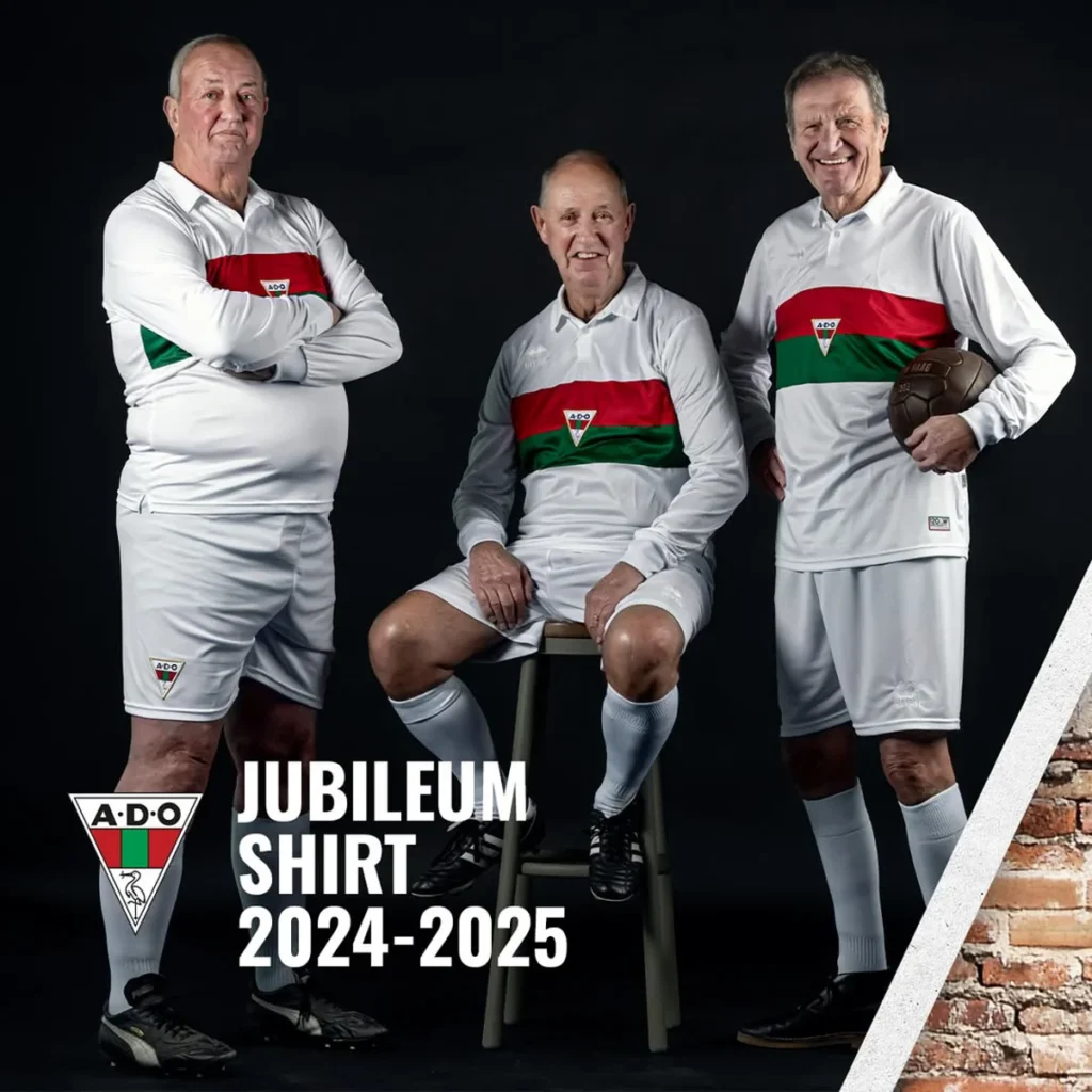 El ADO Den Haag lanza una camiseta retro para celebrar su 120 aniversario