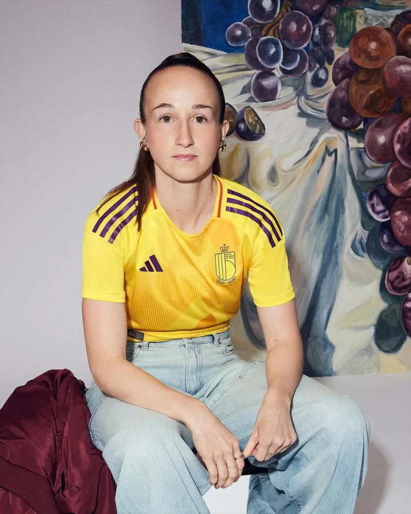 Camisetas de Bélgica femenina para la Eurocopa 2025: las Red Flames, en llamas