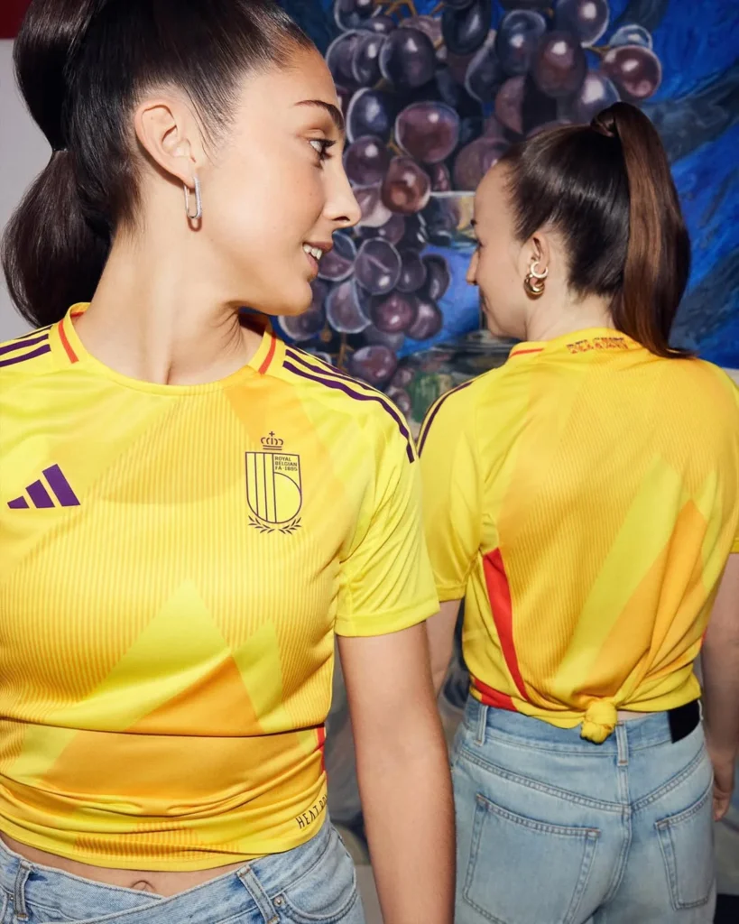 Camisetas de Bélgica femenina para la Eurocopa 2025: las Red Flames, en llamas