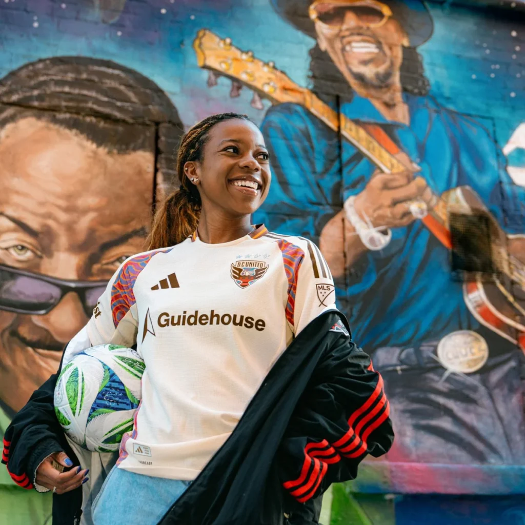 El DC United rinde homenaje al soul de Washington con su segunda camiseta 2025-2026