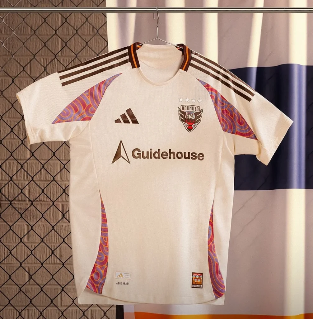 El DC United rinde homenaje al soul de Washington con su segunda camiseta 2025-2026