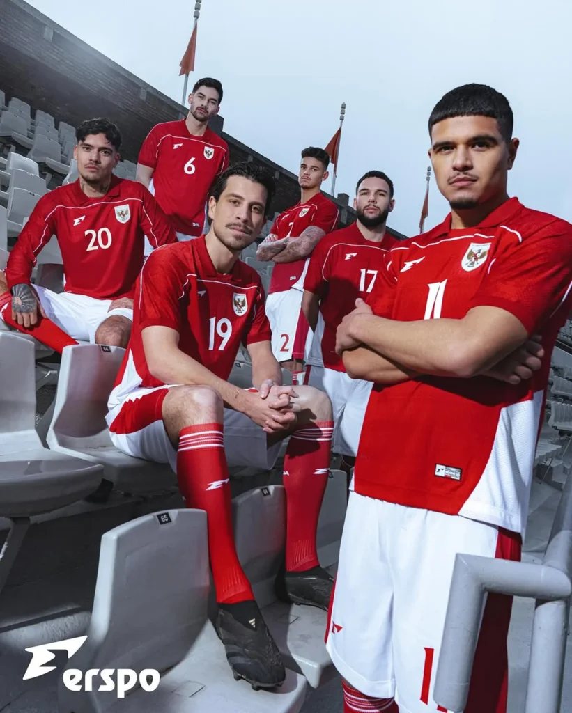 Así son las camisetas de Indonesia 2025-2026 de Erspo