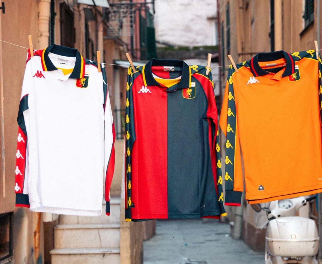 Kappa y el Genoa recuperan sus camisetas retro de 1999-2001