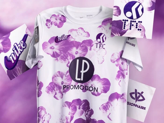 Toulouse FC 2024-2025: la tercera camiseta, con violetas, es la gran protagonista