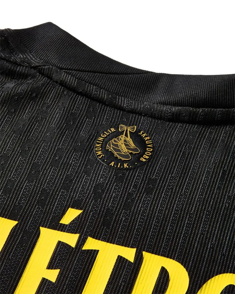 Así son las camisetas del AIK Fotboll 2025 de Nike: negro total y un guiño a la historia