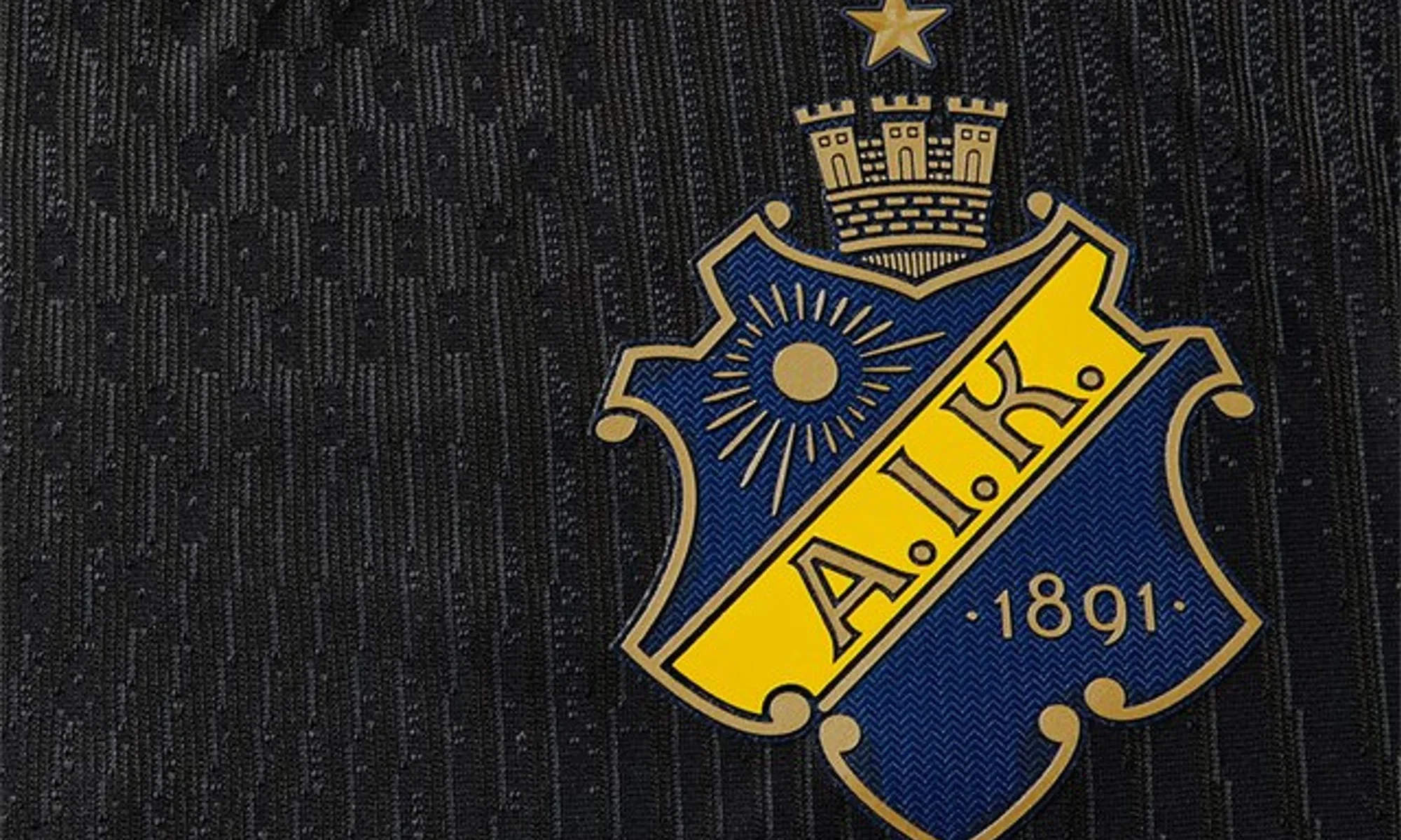 Así son las camisetas del AIK Fotboll 2025 de Nike: negro total y un guiño a la historia