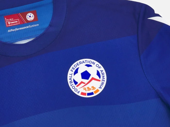 Armenia estrena tercera camiseta de Macron inspirada en el lago Sevan