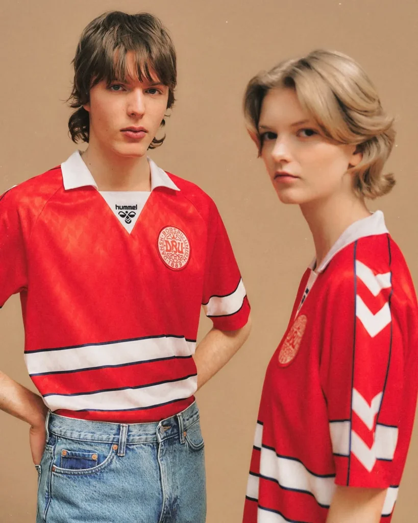 Hummel resucita la camiseta de Dinamarca de la Eurocopa de 1988