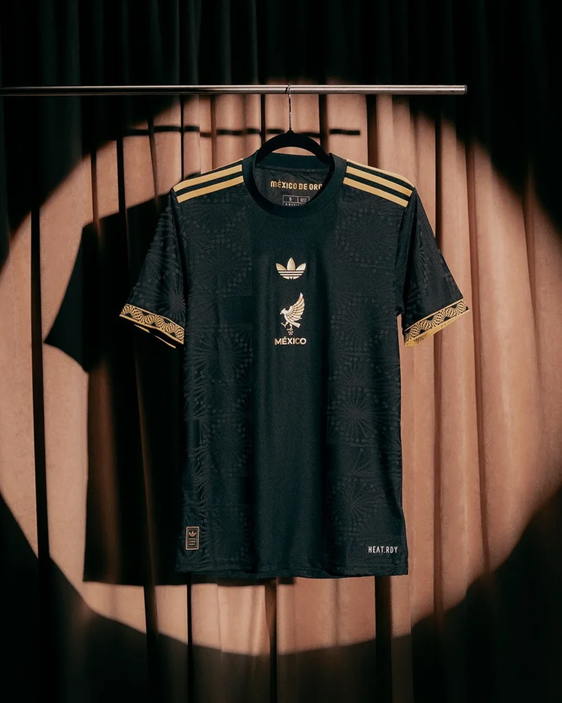 México apuesta por el negro y el dorado en su camiseta para la Copa Oro 2025