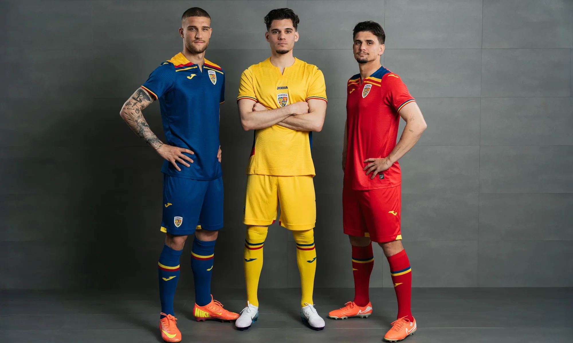Rumanía recupera el espíritu de 1994 en sus camisetas 2025-2026 de Joma
