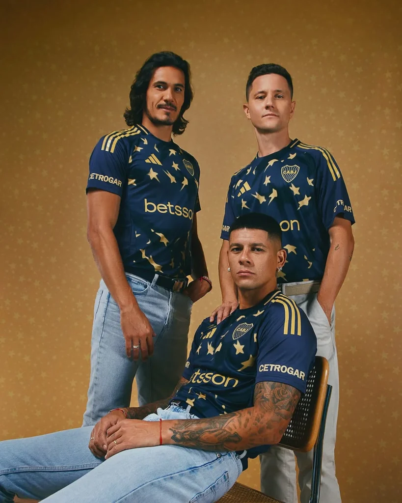 La tercera camiseta de Boca Juniors 2025-2026 se llena de estrellas