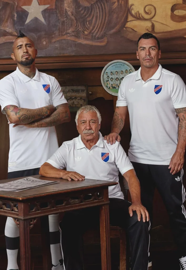 adidas Originals y Colo Colo lanzan una camiseta por el centenario del club