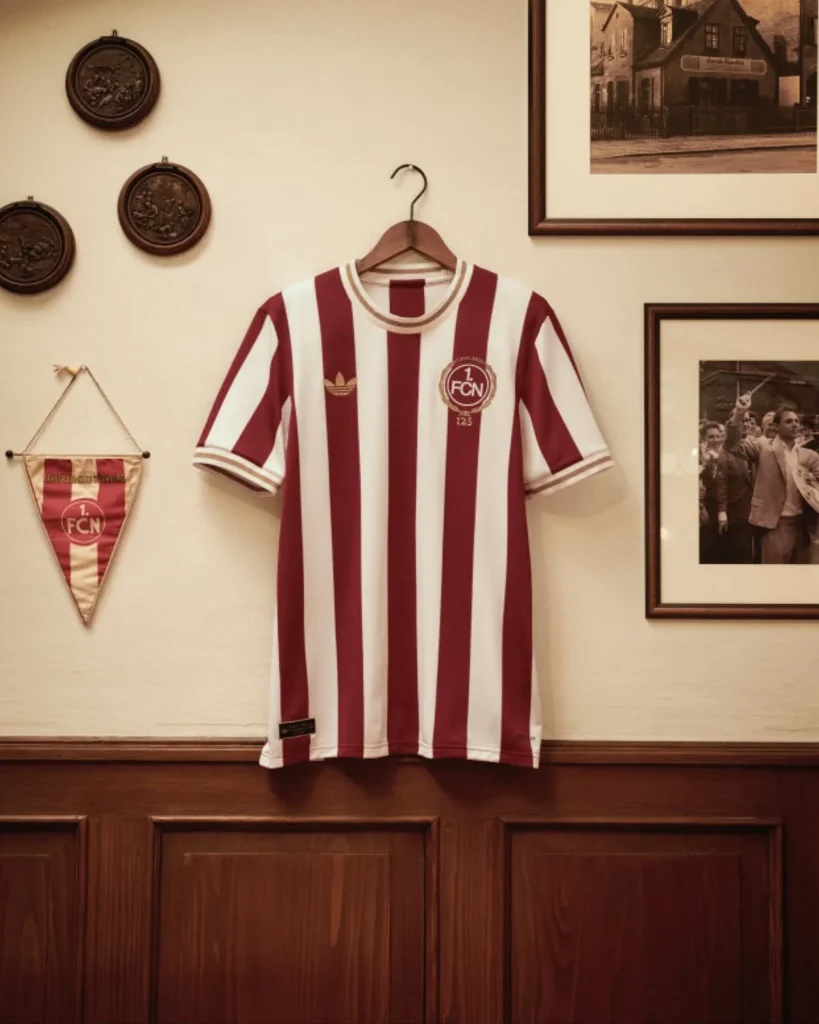 El FC Núremberg y adidas lanzan una camiseta por el 125.º aniversario del club