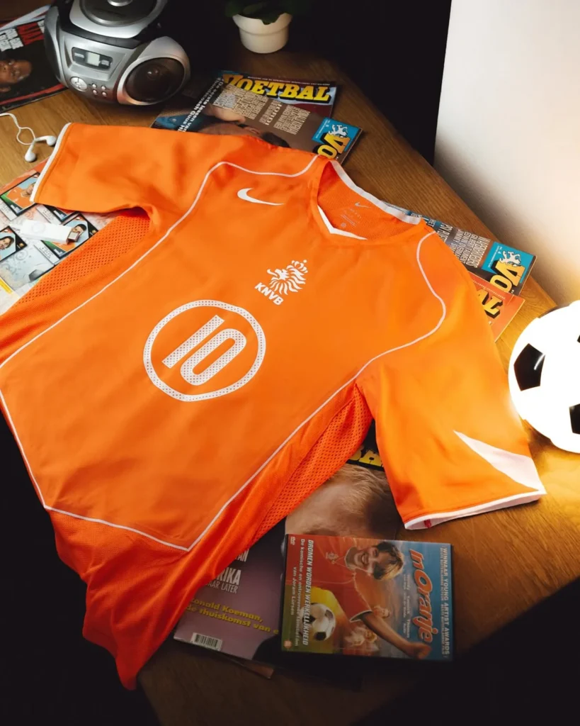 Nike recupera la camiseta de Países Bajos de 2004 con una reedición Total 90 idéntica a la original