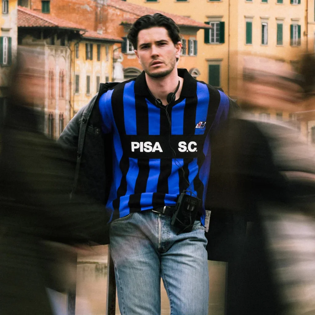 COPA Football y el Pisa SC lanzan una camiseta retro de la temporada 1986-1987