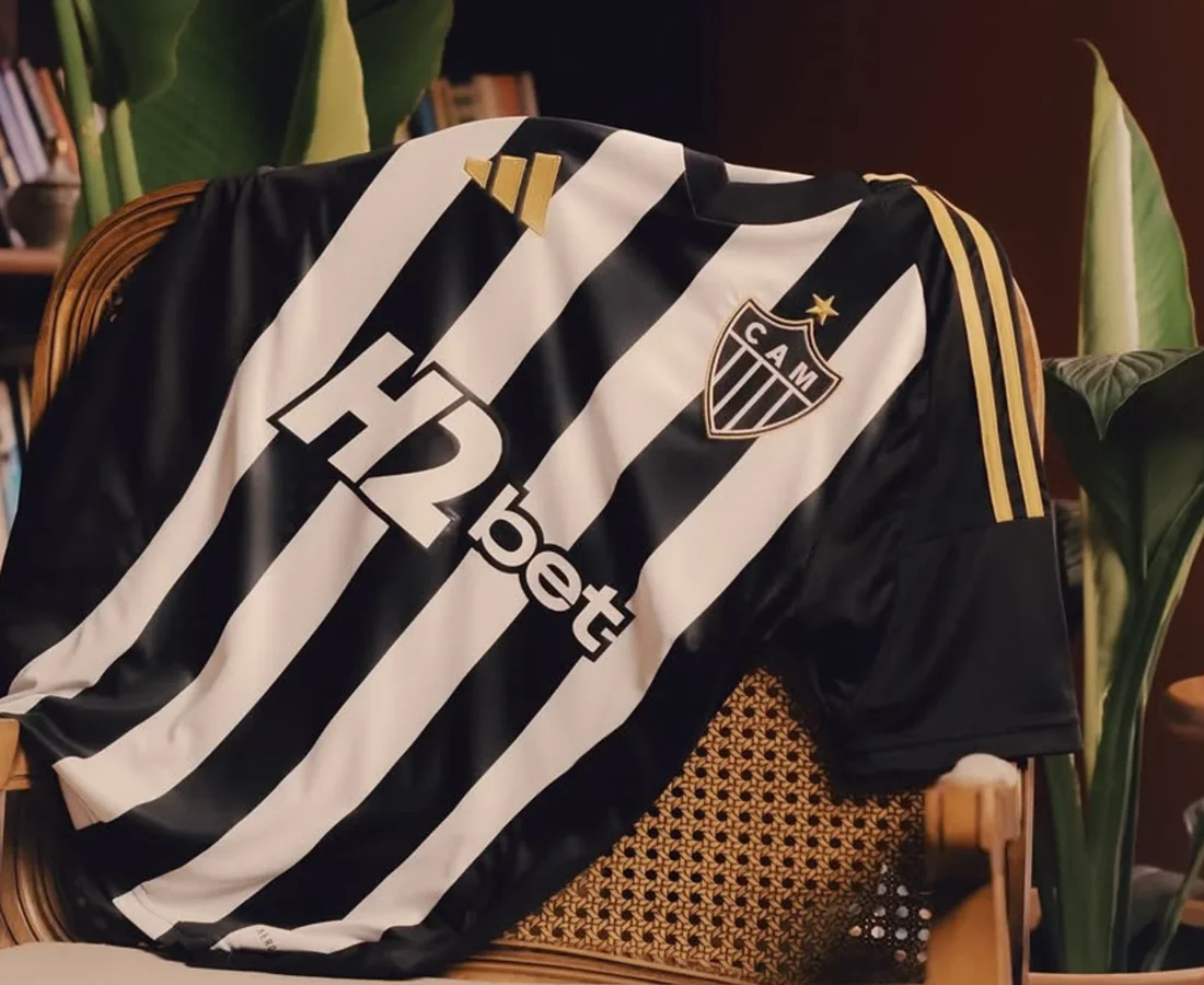 Atlético Mineiro presenta sus camisetas 2025-2026 con adidas y detalles dorados