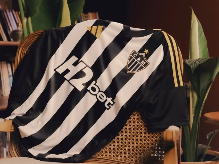 Atlético Mineiro presenta sus camisetas 2025-2026 con adidas y detalles dorados