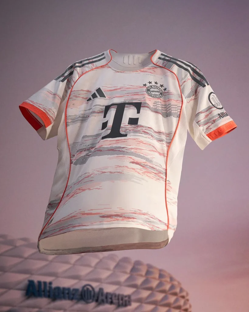 La camiseta visitante del Bayern de Múnich 2025-2026 rinde tributo al Allianz Arena