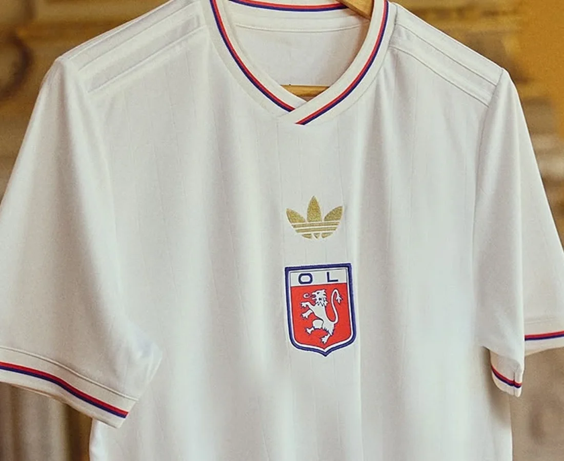 adidas presenta la camiseta del 75 aniversario del Olympique de Lyon