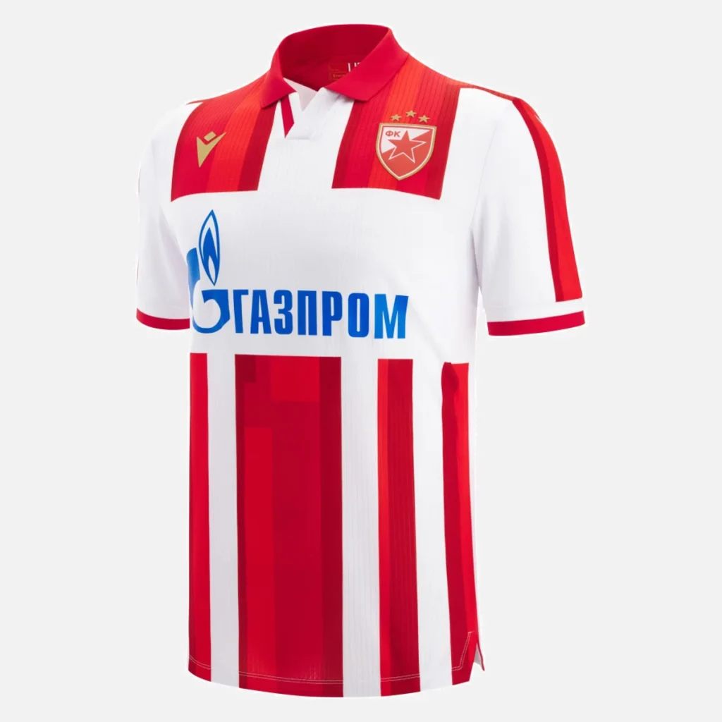 Estrella Roja de Belgrado presenta una camiseta local 2025-2026 que une tradición y diseño