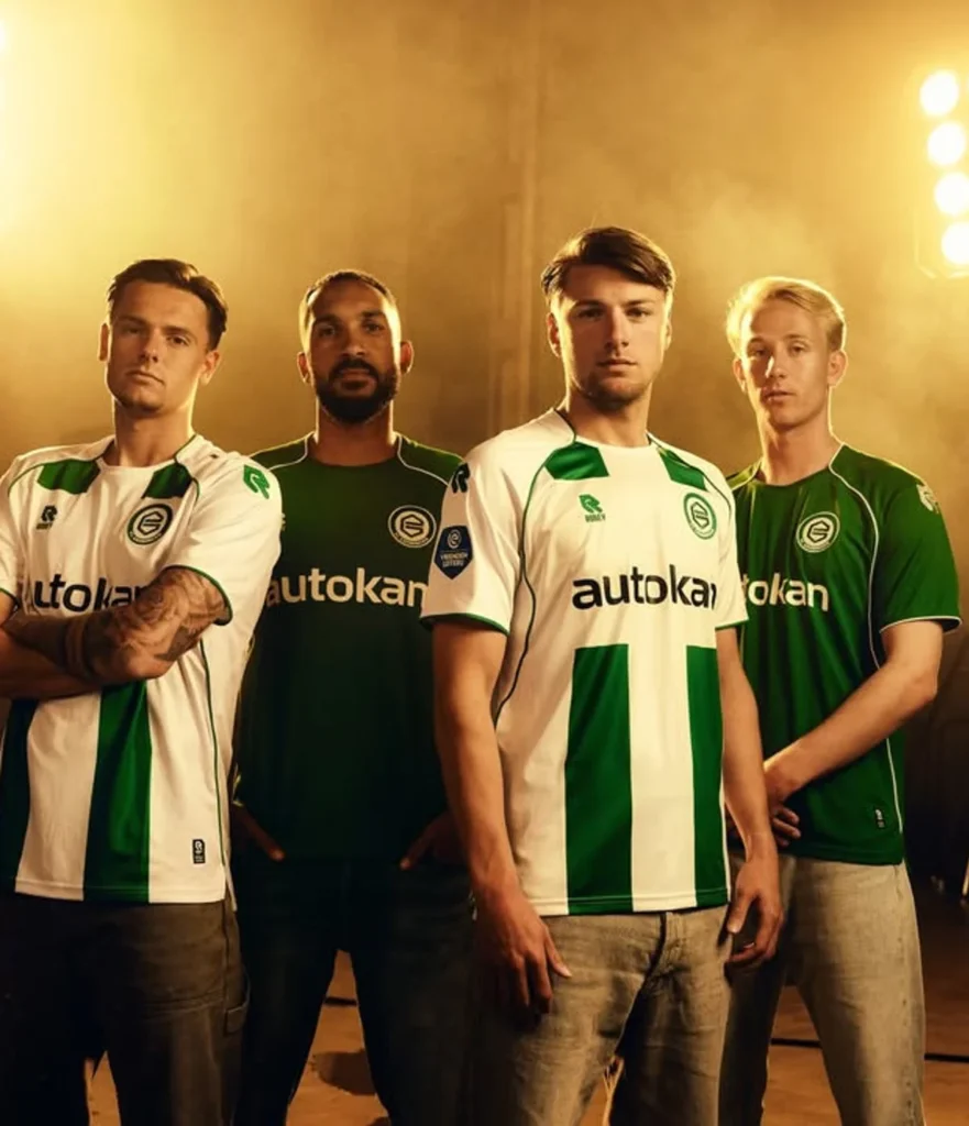 FC Groningen presenta sus camisetas 2025-2026 inspiradas en el Oosterpark