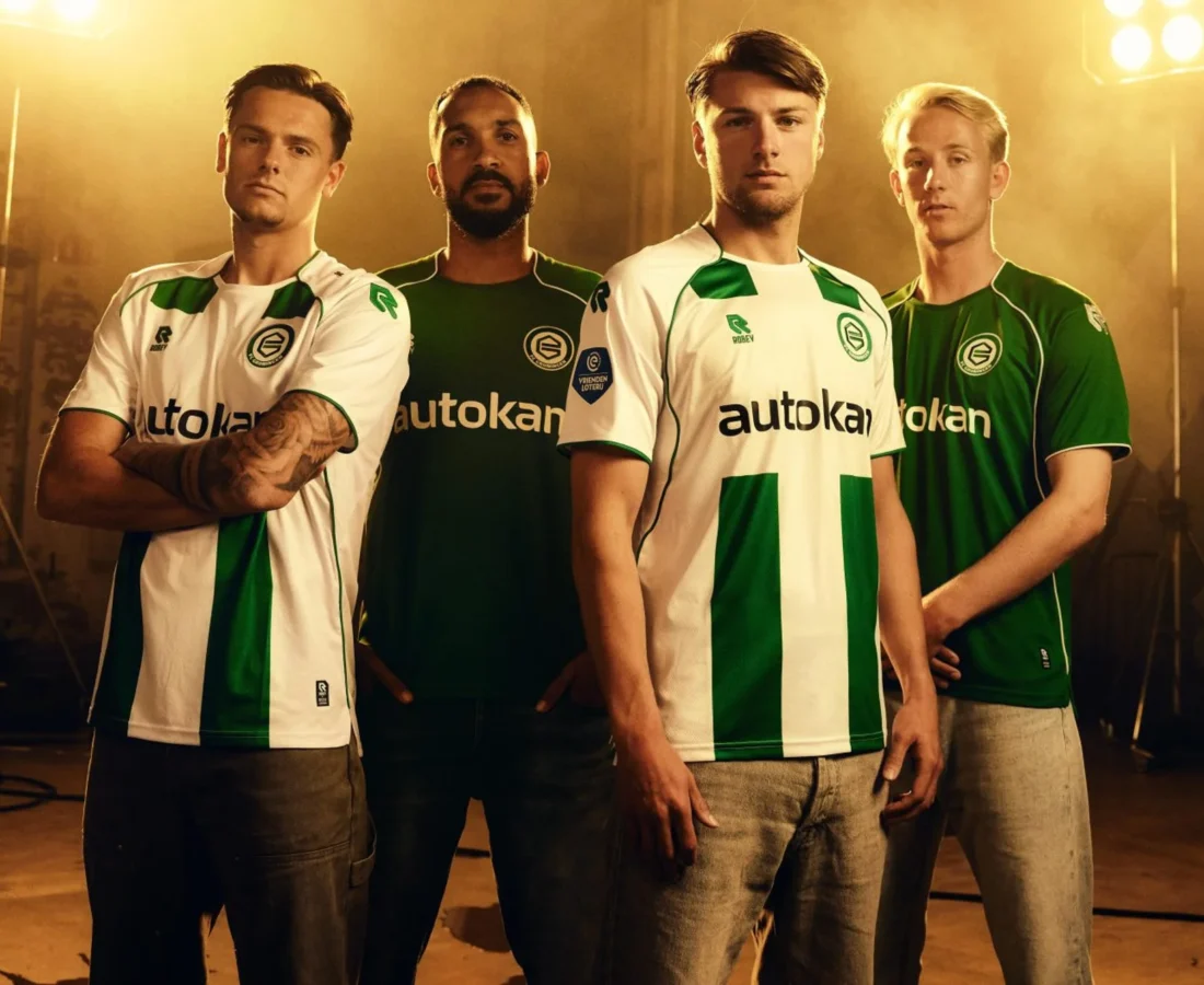 FC Groningen presenta sus camisetas 2025-2026 inspiradas en el Oosterpark