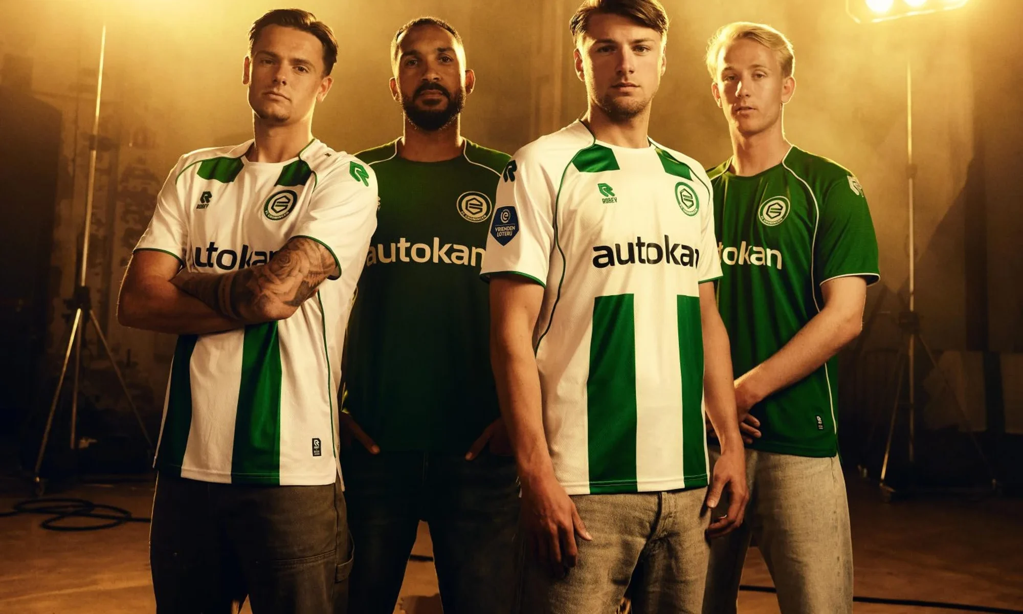 FC Groningen presenta sus camisetas 2025-2026 inspiradas en el Oosterpark