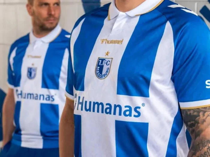 FC Magdeburg y Hummel lanzan una camiseta de edición especial por los diez años del ascenso a la 3. Liga