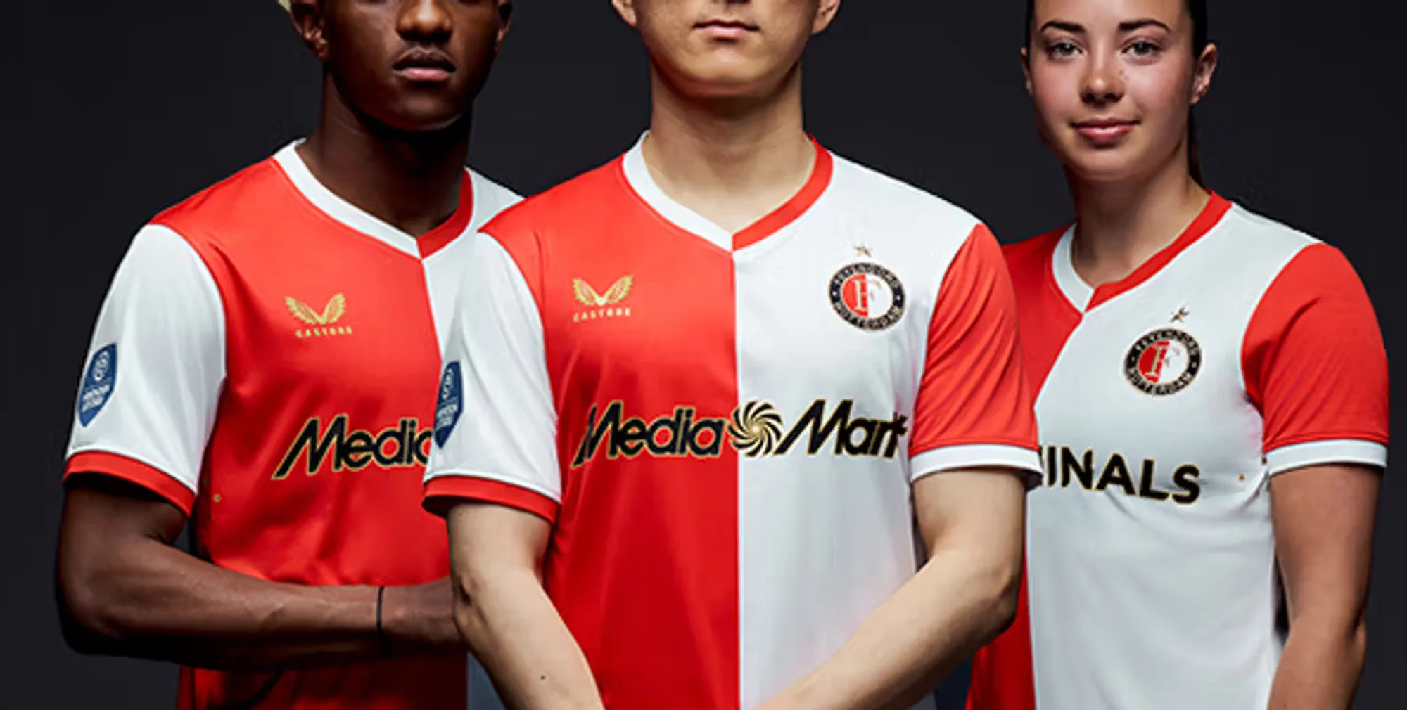 La camiseta local del Feyenoord 2025-2026 llega con detalles dorados