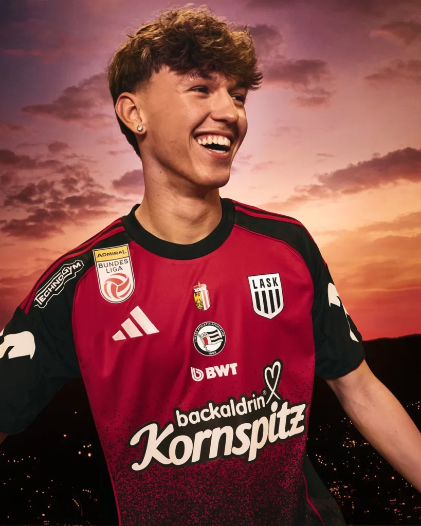 Así son las camisetas del LASK Linz 2025-2026