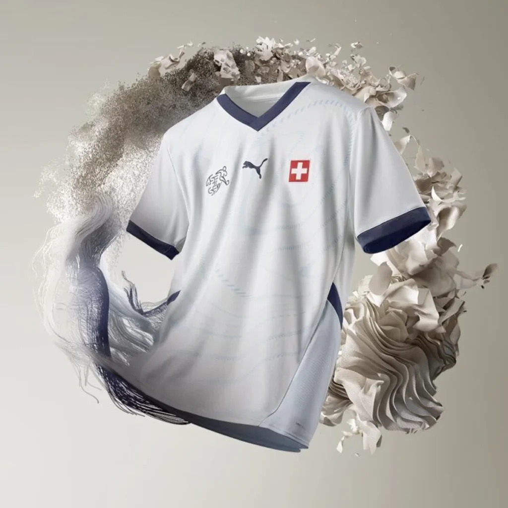 Así son las camisetas de Suiza para la Eurocopa Femenina 2025