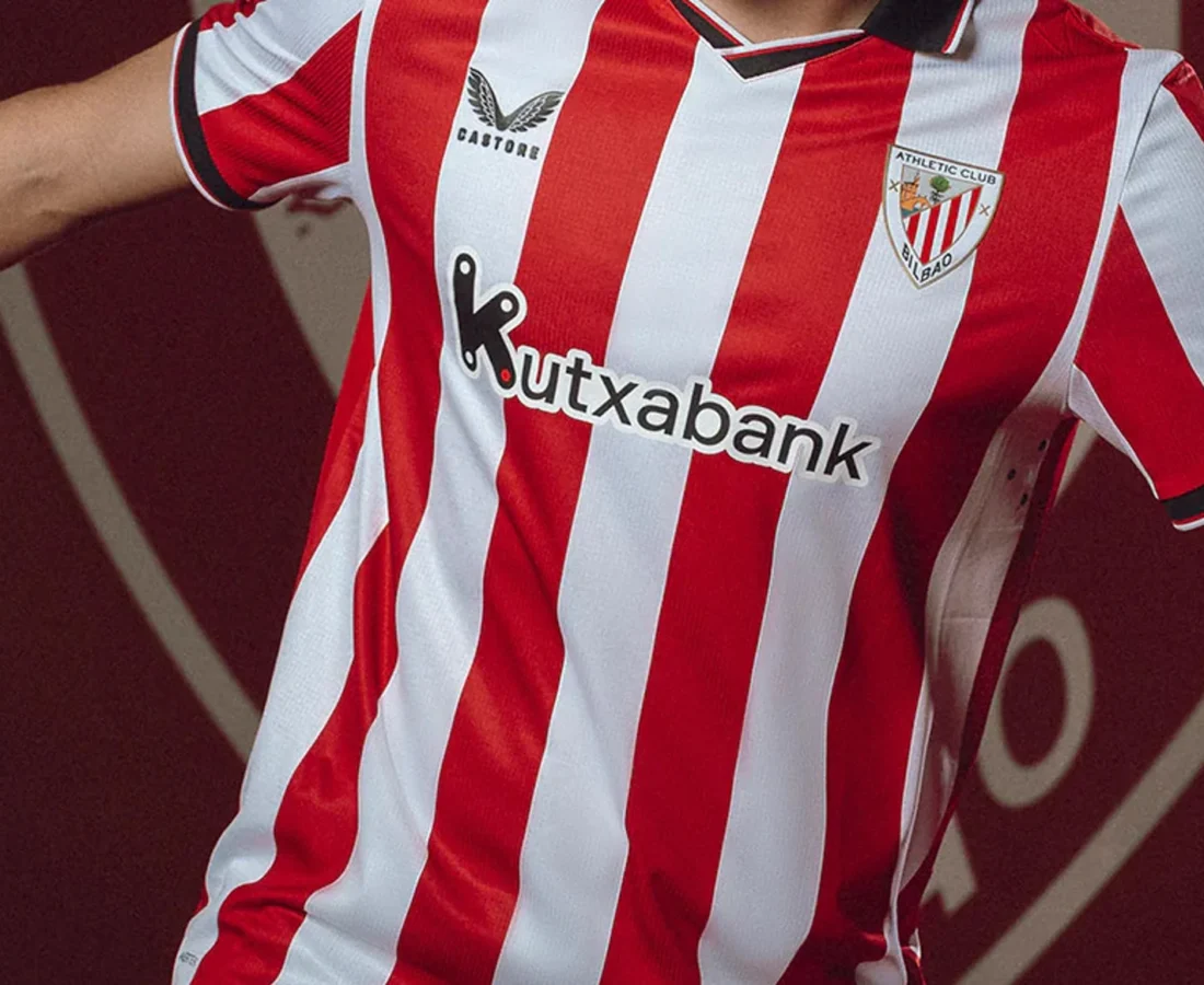 El Athletic Club rinde homenaje a la ofrenda floral a Pichichi en sus camisetas 2025-2026