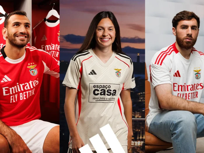 Benfica presenta sus camisetas 2025-2026 inspiradas en el ADN del club y el fútbol callejero