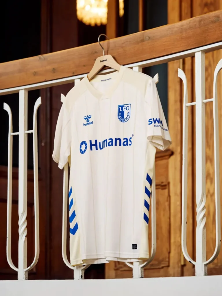 El Magdeburg estrena camiseta visitante 2025-2026 en honor a sus 60 años