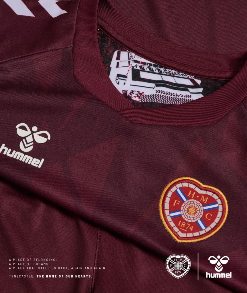 Estas son las camisetas del Heart of Midlothian 2025-2026 de Hummel