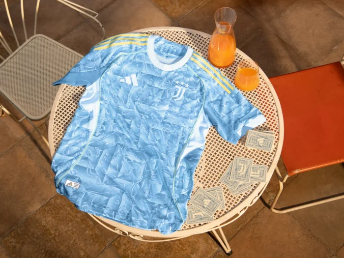 La Juventus mira al mar: aguamarina y amarillo limón para su camiseta visitante