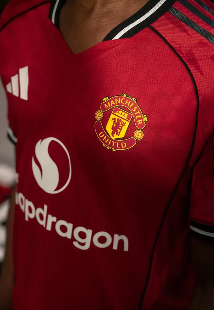 El Manchester United rinde homenaje a Old Trafford con su camiseta local