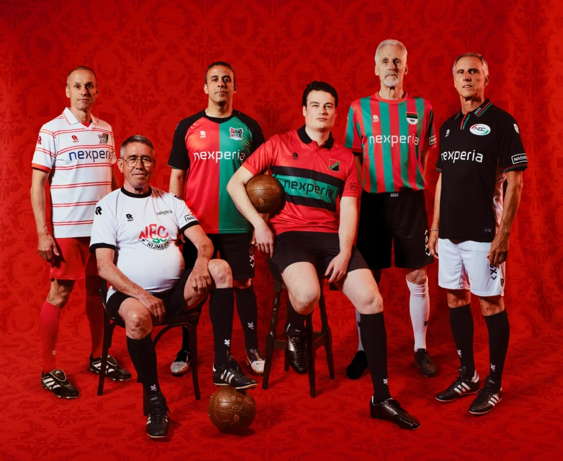 Estas son las seis camisetas del N.E.C. Nijmegen 2025-2026: un viaje por 125 años de historia