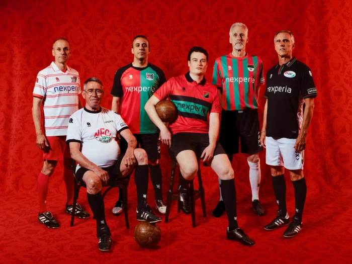 Estas son las seis camisetas del N.E.C. Nijmegen 2025-2026: un viaje por 125 años de historia