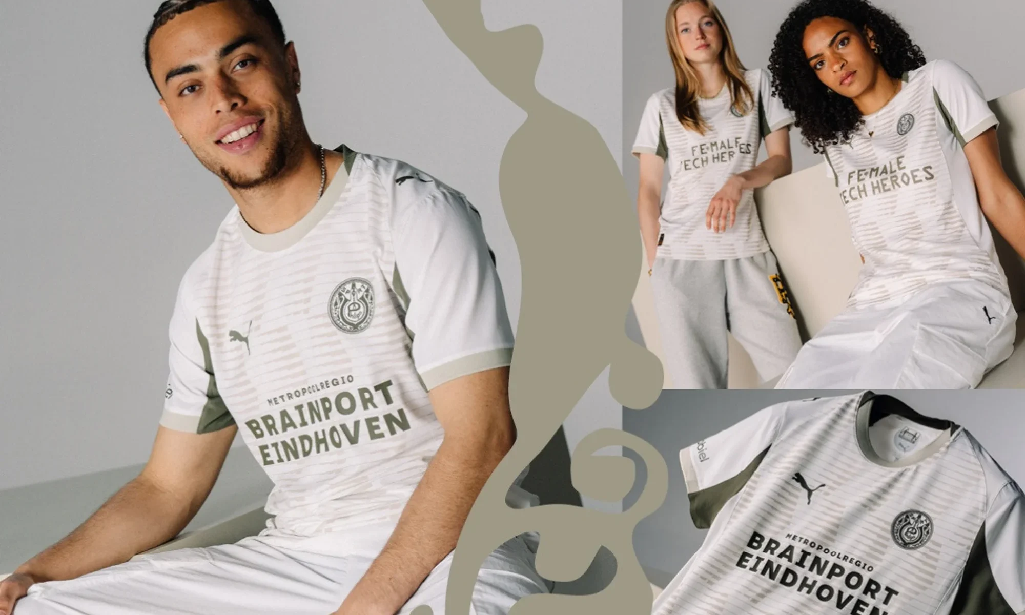 Tercera camiseta del PSV 2025-2026: homenaje al antiguo escudo y a la historia del club