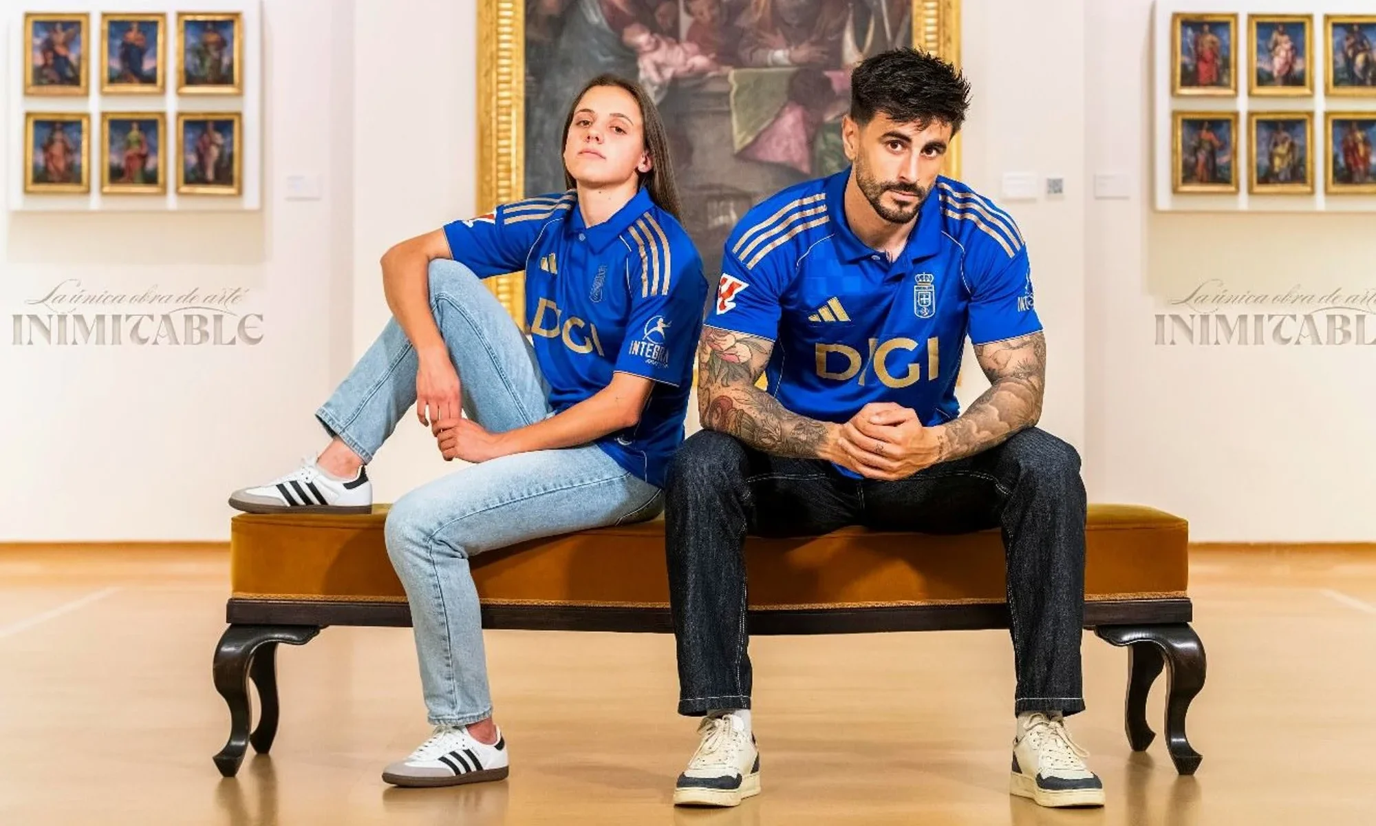 Las camisetas del Real Oviedo 2025-2026 celebran el centenario del club