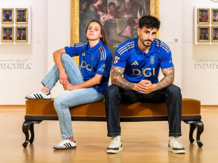 Las camisetas del Real Oviedo 2025-2026 celebran el centenario del club