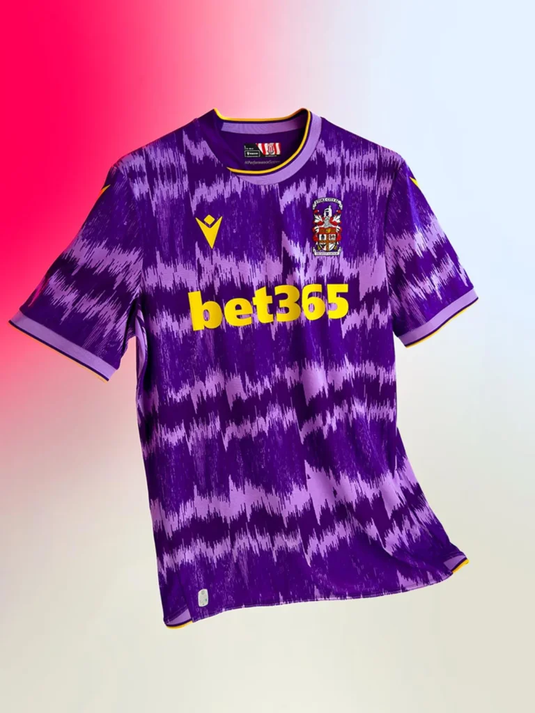 Camisetas del Stoke City 2025-2026: una combinación de arte y estilo retro