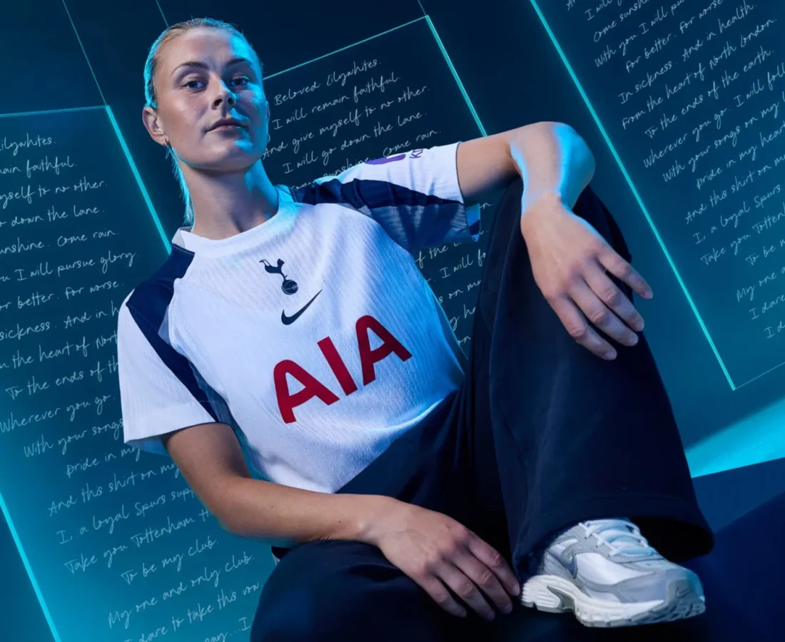 La camiseta local del Tottenham Hotspur 2025-2026 mira hacia el futuro
